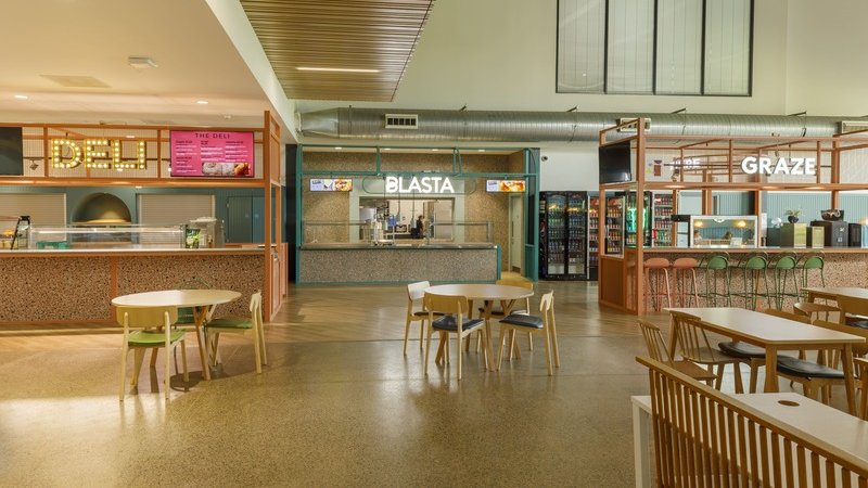 Ucd village   food court University College Dublin